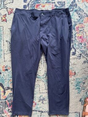 Public Rec Men's Navy/Gray Blue Workday Performance Tech Stretch Pants 44x30